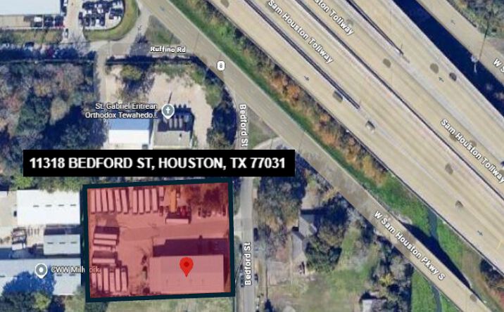 Pictures of Industrial property located at 11318 Bedford St, Houston, TX 77031 for sales - image #1