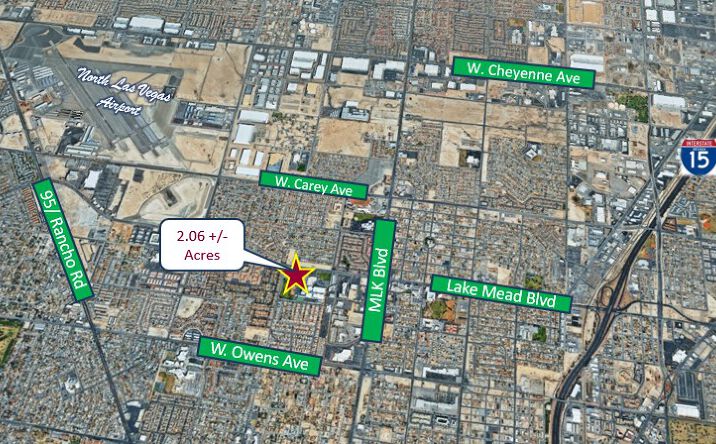 Pictures of Land property located at Lake Mead Blvd and Tonopah Drive, Las Vegas, NV 89106 for sales - image #1