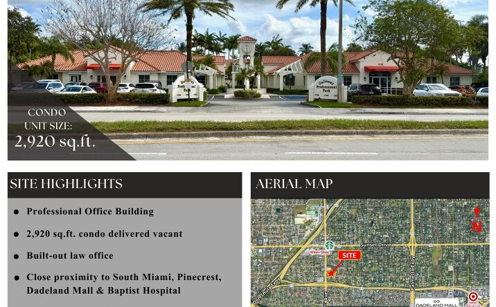 Pictures of Office property located at 7765 SW 87th Ave, Miami, FL 33143 for sales - image #1