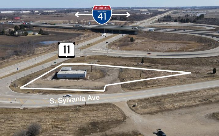 Pictures of Retail, Office, Land property located at 3323 S Sylvania Ave, Sturtevant, WI 53177 for sales - image #1