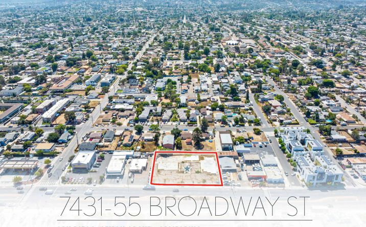 Pictures of Land property located at 7431-55 Broadway, Lemon Grove, CA 91945 for sales - image #1