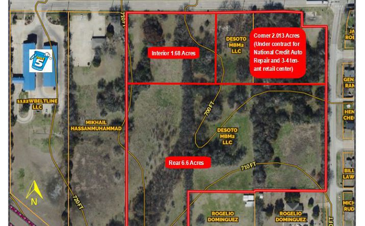 Pictures of Land property located at 111 S Elerson Rd, DeSoto, TX 75115 for sales - image #1