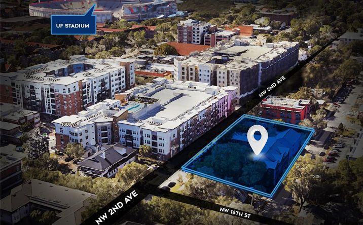 Pictures of Multifamily property located at 1615 NW 3rd Avenue, Gainesville, FL 32603 for sales - image #1