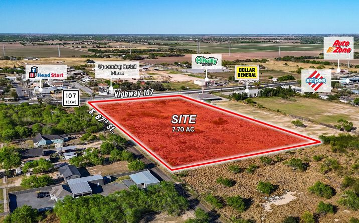 Pictures of Land property located at 8722 TX-107, Edinburg, TX 78542 for sales - image #1