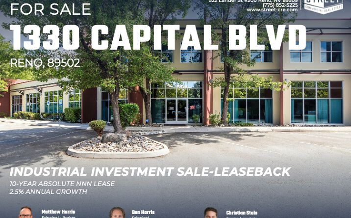 Pictures of Industrial property located at 1330 Capital Blvd, Reno, NV 89502 for sales - image #1