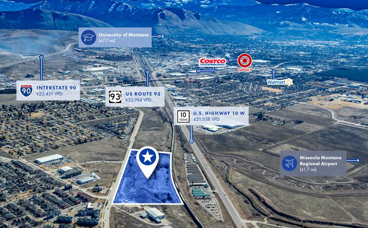 Pictures of Land property located at 5065 Expressway, Missoula, MT 59808 for sales - image #1