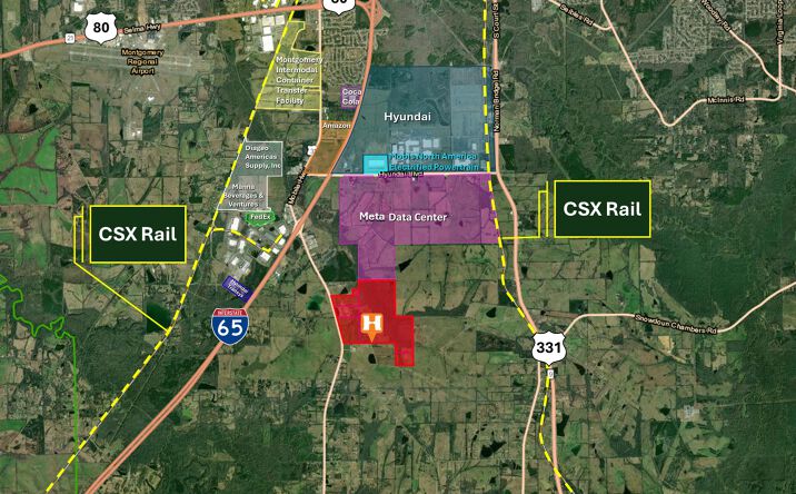 Pictures of Industrial, Land, Mixed Use property located at 8715 Mobile Hwy, Hope Hull, AL 36043 for sales - image #1