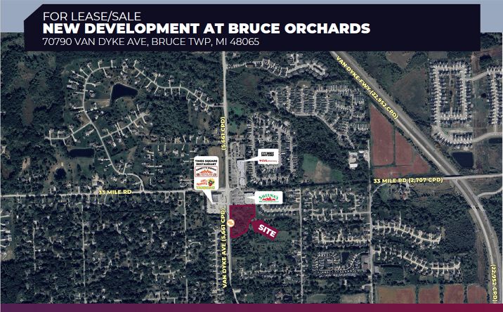 Pictures of Retail, Land property located at 70790 Van Dyke Rd, Romeo, MI 48065 for sales - image #1