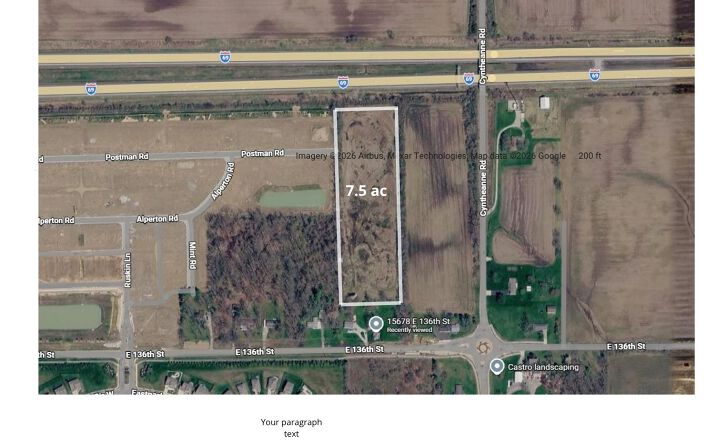 Pictures of Land property located at 0 E 136th St, Fishers, IN 46037 for sales - image #1