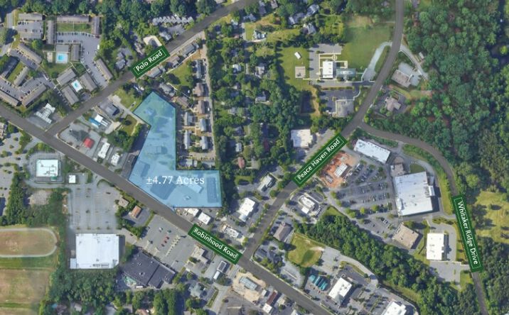 Pictures of Land property located at 3443-3447 Robinhood Rd, Winston-Salem, NC 27106 for sales - image #1