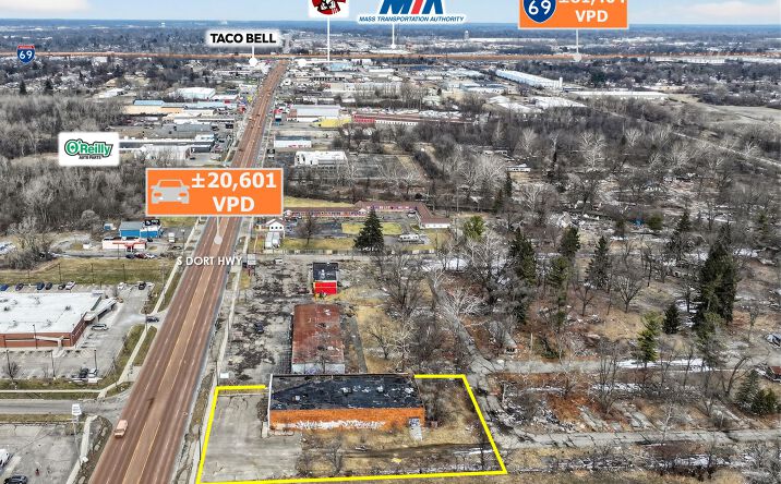 Pictures of Retail property located at 2913 S Dort Hwy, Flint, MI 48507 for sales - image #1