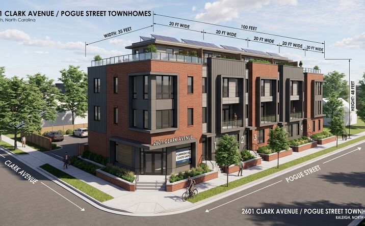 Pictures of Multifamily, Mixed Use property located at 2601 Clark Avenue Raleigh, NC 27607, Raleigh, NC 27607 for sales - image #1