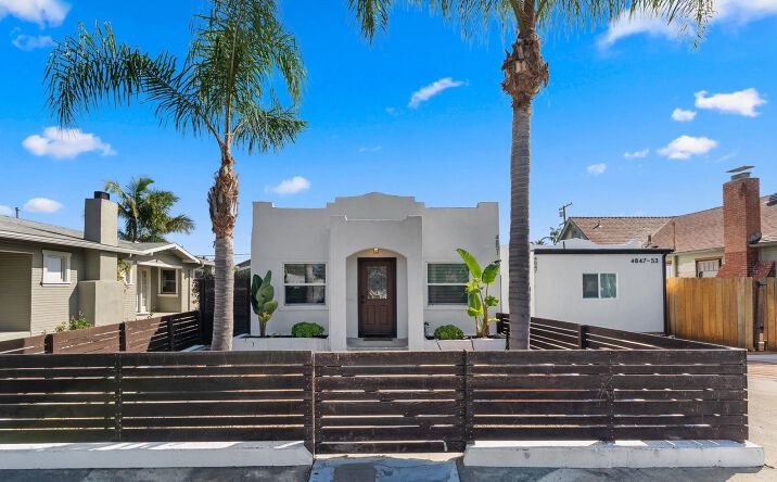 Pictures of Multifamily property located at 4847-53 Mansfield Street, San Diego, CA 92116 for sales - image #1