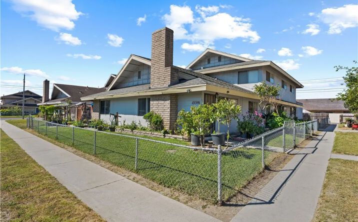 Pictures of Multifamily property located at 13391 Palm Street, Garden Grove, CA 92843 for sales - image #1