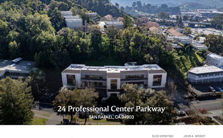 Pictures of Office property located at 24 Professional Center Pkwy, San Rafael, CA 94903 for sales - image #1