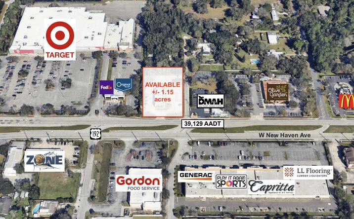 Pictures of Retail property located at 2650 W New Haven Ave, Melbourne, FL 32904 for sales - image #1