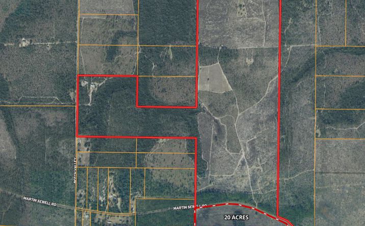 Pictures of Land property located at Martin Sewell Rd, altha, FL 32421 for sales - image #1