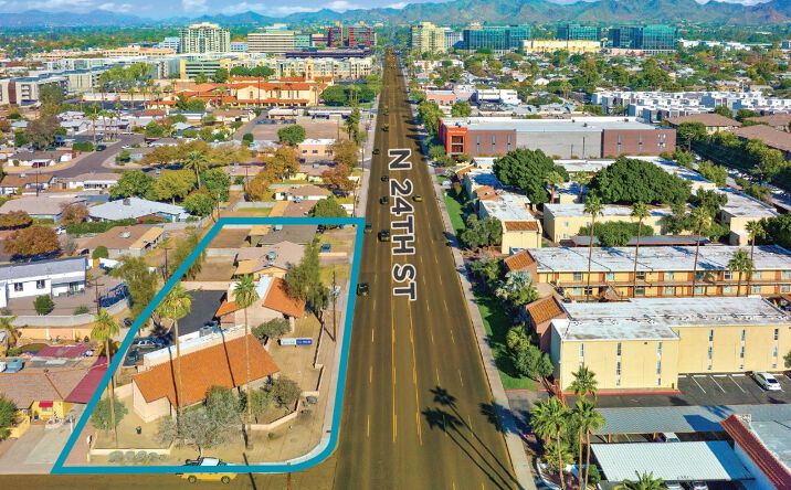Pictures of Land, Mixed Use, Office property located at 2346 E Montecito Ave, Phoenix, AZ 85016, 4332 N 24th St, Phoenix, AZ 85016, 4336 N 24th St, Phoenix, AZ 85016, 4342 N 24th St, Phoenix, AZ 85016 for sales - image #1