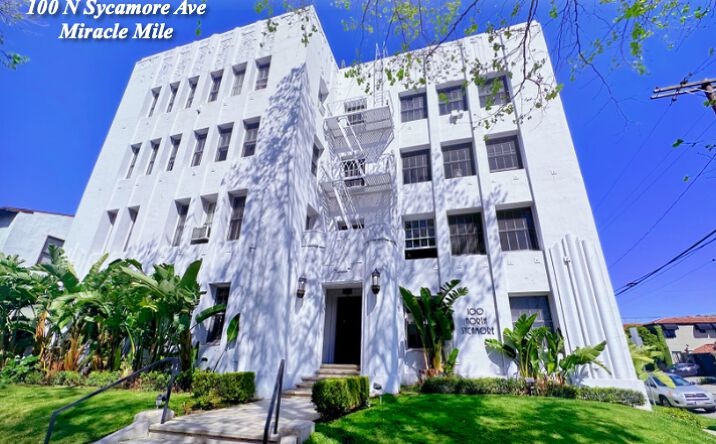 Pictures of Multifamily property located at 100 N Sycamore Ave, Los Angeles, CA 90036 for sales - image #1