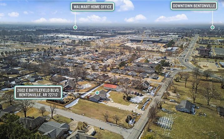 Pictures of Land, Mixed Use, Multifamily, Office, Retail property located at 2602 E Battlefield Blvd, Bentonville, AR 72712 for sales - image #1