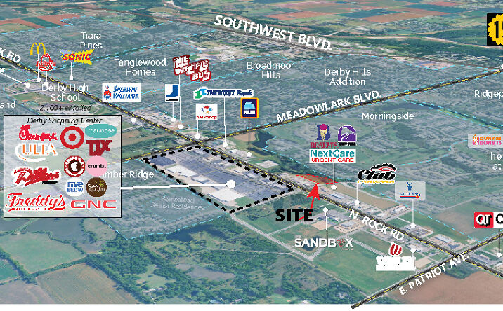 Pictures of Land property located at n. rock rd, Derby, KS 67037 for sales - image #1