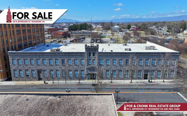 Pictures of Office property located at 116 N Jefferson St, Roanoke, VA 24016 for sales - image #1