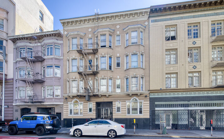 Pictures of Multifamily property located at 675 O'Farrell St, San Francisco, CA 94109 for sales - image #1
