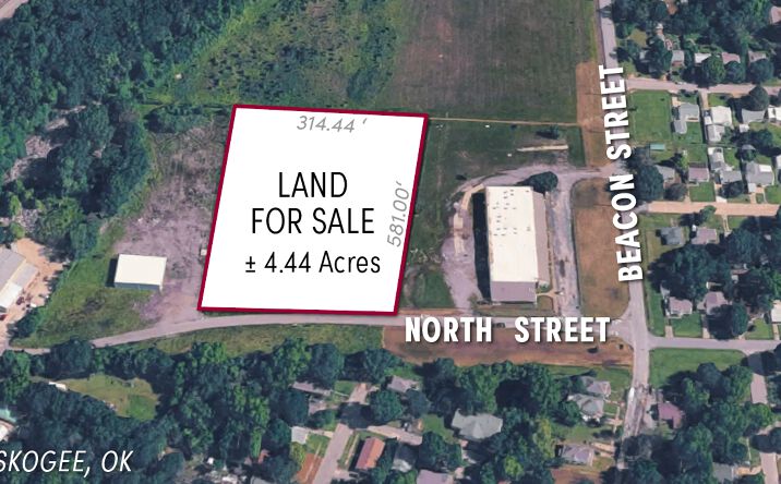 Pictures of Land property located at North St. & Beacon St., Muskogee, OK 74403 for sales - image #1