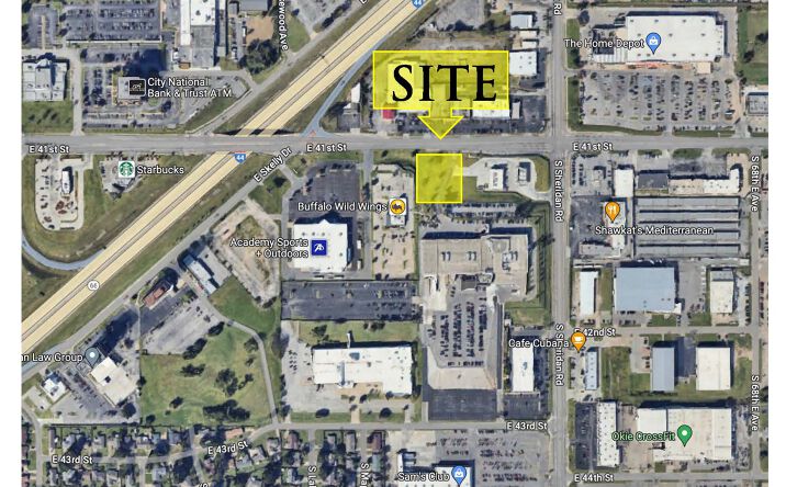 Pictures of Land property located at 6340 E 41st Street, Tulsa, OK 74135 for sales - image #1