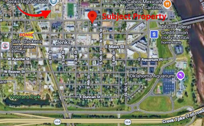 Pictures of Land property located at 406 E B Street, Jenks, OK 74037 for sales - image #1