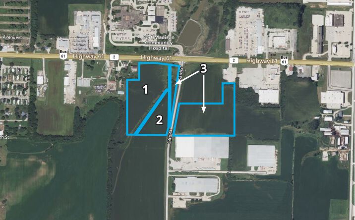 Pictures of Land property located at Ave O and 53rd St, Fort Madison, IA 52627 for sales - image #1