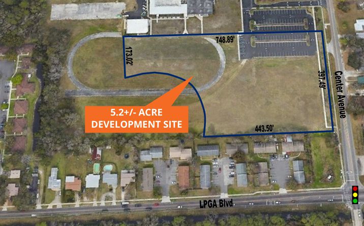 Pictures of Land property located at Center Ave, Holly Hill, FL 32117 for sales - image #1