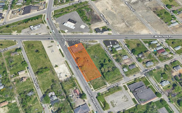 Pictures of Land, Office, Retail property located at 14044 Joseph Campau Ave, Hamtramck, MI 48212 for sales - image #1