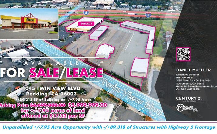 Pictures of Land, Special Purpose property located at 1045 Twin View Blvd, Redding, CA 96003 for sales - image #1