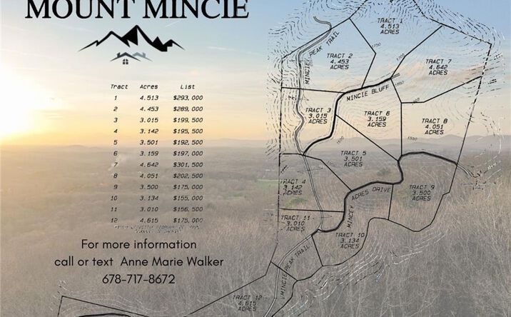 Pictures of Land property located at Lot 9 Mount Mincie Rd, Murrayville, GA 30564 for sales - image #1