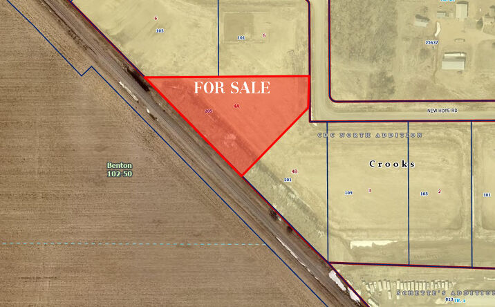 Pictures of Land property located at 201 New Hope Rd, Crooks, SD 57020 for sales - image #1