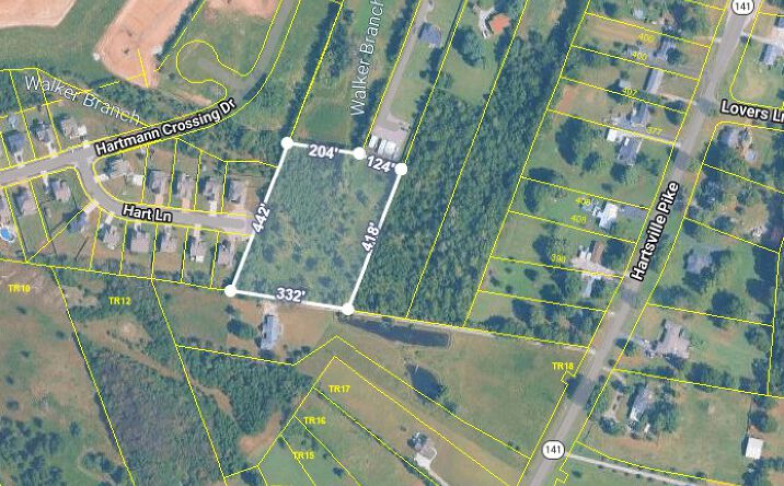Pictures of Land property located at Hart Ln, Lebanon, TN 37087 for sales - image #1