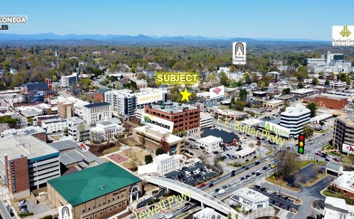 Pictures of Land property located at 316 Washington St & 317 Spring St, Gainesville, GA 30501 for sales - image #1