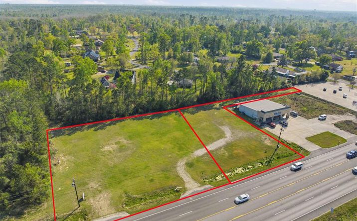Pictures of Land property located at TBD Sam Houston Jones PKWY, Moss Bluff, LA 70661 for sales - image #1