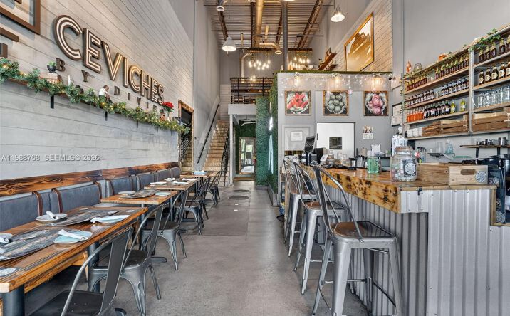 Pictures of Business for Sale, Retail property located at Turnkey Peruvian Restaurant For Sale In Prime Biscayne Blvd Locatio, Miami, FL 33138 for sales - image #1