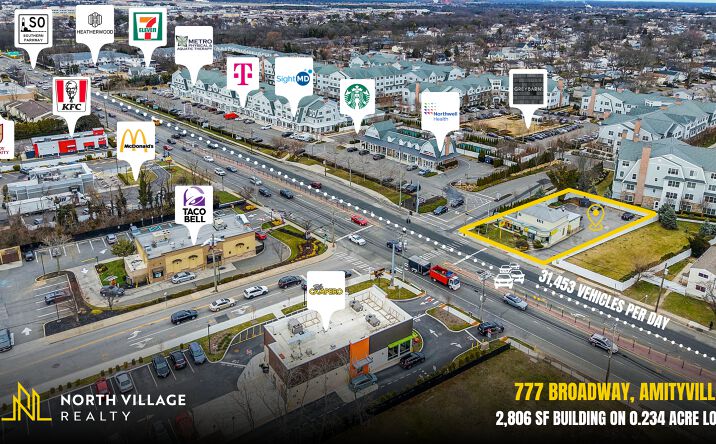 Pictures of Retail property located at 777 Broadway, Amityville, NY 11701 for sales - image #1