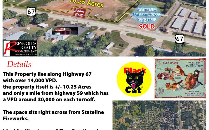 Pictures of Land property located at 5410 W 7th St, Wake Village, TX 75501 for sales - image #1