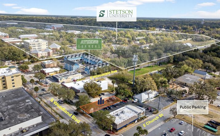 Pictures of Land property located at 235 N Woodland Blvd, DeLand, FL 32720 for sales - image #1