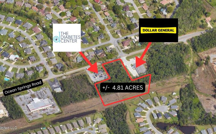 Pictures of Land property located at 1290 Ocean Springs Rd, Ocean Springs, MS 39564 for sales - image #1