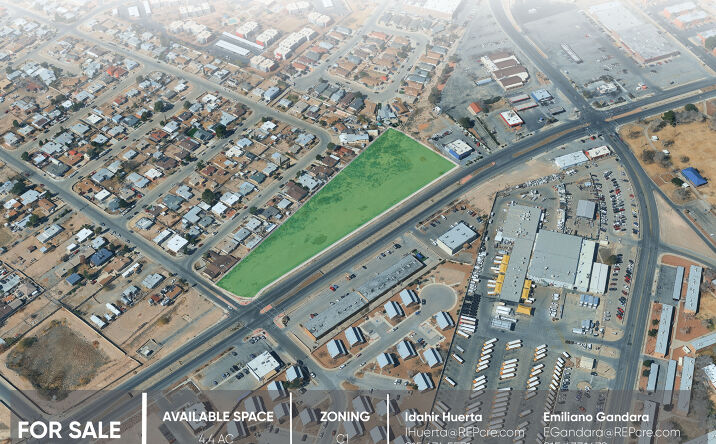 Pictures of Land property located at 575 N Yarbrough Dr, El Paso, TX 79915 for sales - image #1
