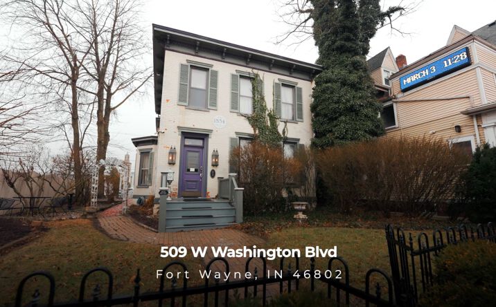 Pictures of Hospitality, Office property located at 509 W Washington Blvd, Fort Wayne, IN 46802 for sales - image #1