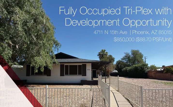 Pictures of Multifamily property located at 4711 N 15th Ave, Phoenix, AZ 85015 for sales - image #1