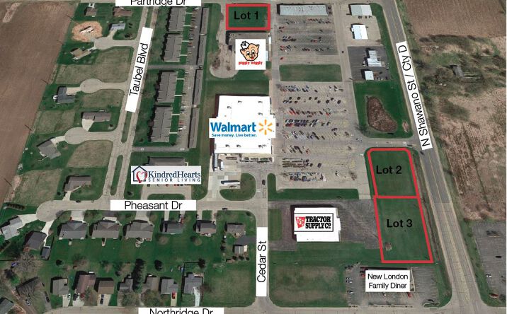 Pictures of Land property located at N. Shawano St. (Parcel 2), New London, WI 54961, N. Shawano St. (Parcel 3), New London, WI 54961 for sales - image #1