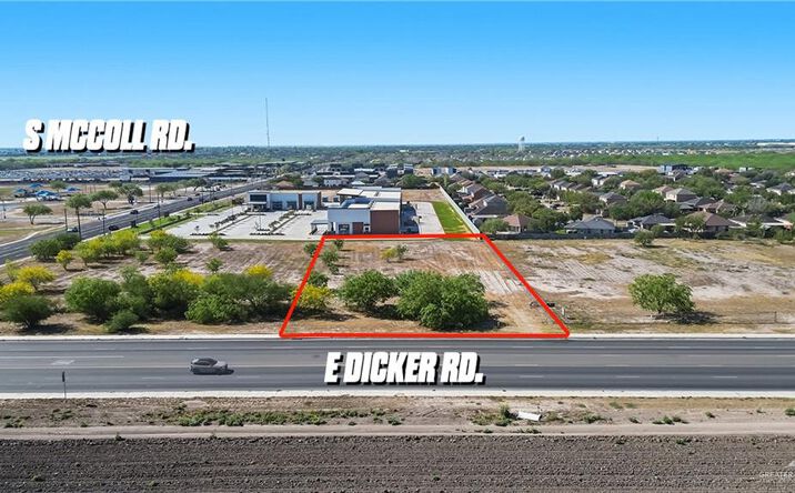 Pictures of Land property located at LOT 1 E Dicker Road, Hidalgo, TX 78557 for sales - image #1