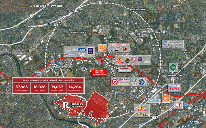Pictures of Hospitality, Retail property located at 1006 Stelton Rd, Piscataway, NJ 08854 for sales - image #1